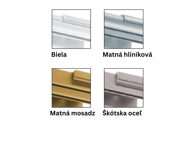 Farby koľajnice Kombiline