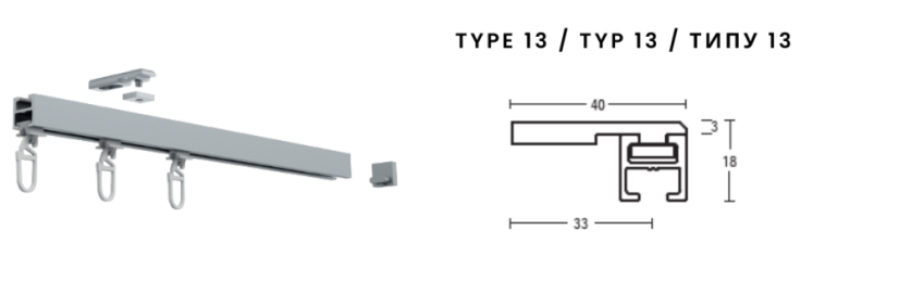 Manuálna garniža Büsche 15x15mm