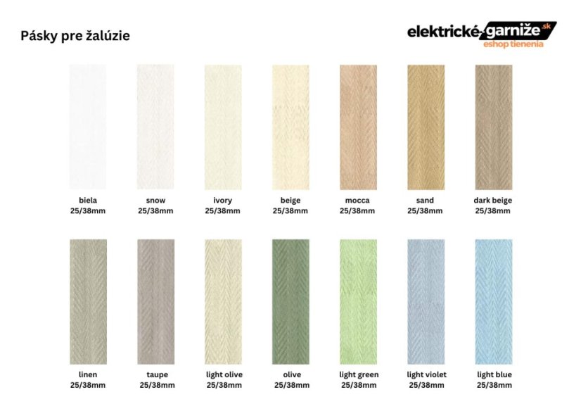 Elektrická žalúzia HLINÍKOVÁ 50mm Barion Comfort A1 - Vyberte rozhranie. v ktorom sa Vaša roleta nachádza (ŠxV): 200x180