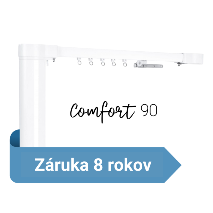 Elektrická garniža Comfort 90 so zvýšenou kvalitou - Dĺžka: 351 až 400 cm