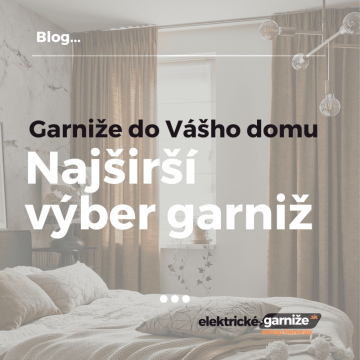 Garniže na záclony a závesy - vyberte si tu správnu pre Vás.