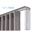 Elektrická garniža Büsche LEP WAVE s motormi Somfy/Motionblinds