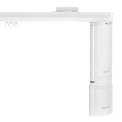 Elektrická garnižna Büsche COS s motormi Somfy/Motionblinds