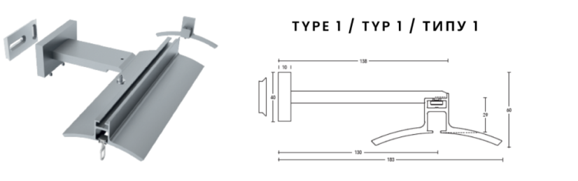 Manuálna garniža Büsche BOW