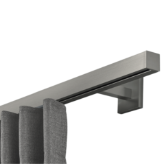 Elektrická garniža Büsche 26x26 mm s motormi Somfy/Motionblinds