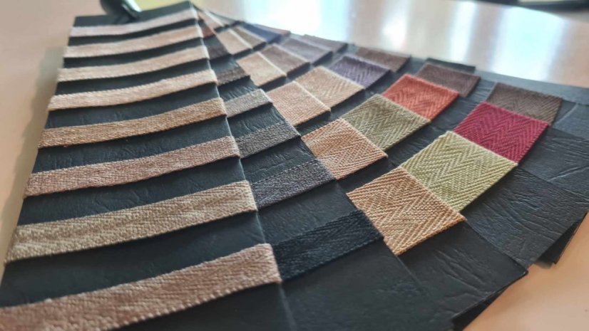 Vzorkovník pások pre žalúzie