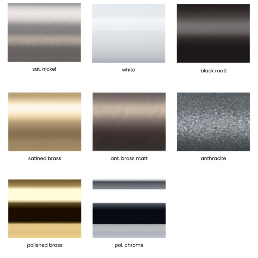 Manuálna nástenná garniža Büsche fi28 mm