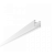 Biela hliníková koľajnica pre závesy Simple 155